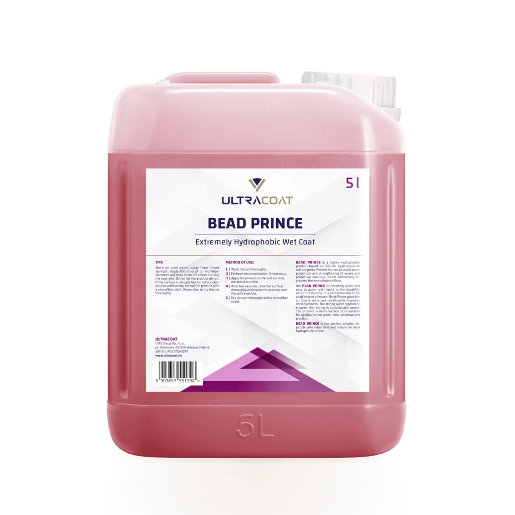 Hydrofobní sealant Bead Prince Ultracoat - Wet Coat 500 ml/5 L