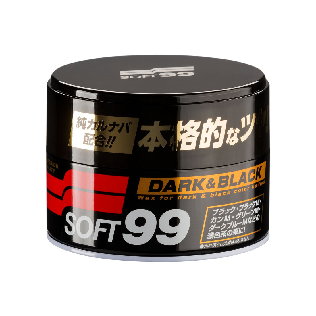 Soft99 Dark & Black Wax - vosk na tmavé laky 300g