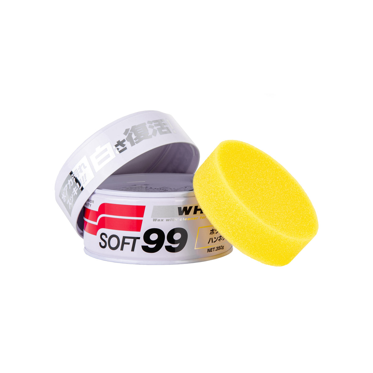 Soft99 White Wax - Vosk pro bílé a světlé laky 300g