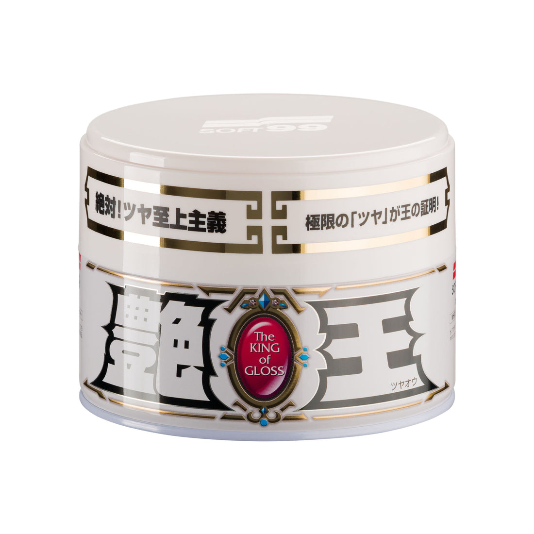Soft99 The King of Gloss Wax White 300 g – vosk pro světlé laky