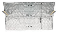 Clona ICE GARD na čelní sklo 220 x 145 cm