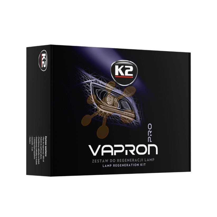 K2 VAPRON PRO - Regenerace světlometů bez demontáže