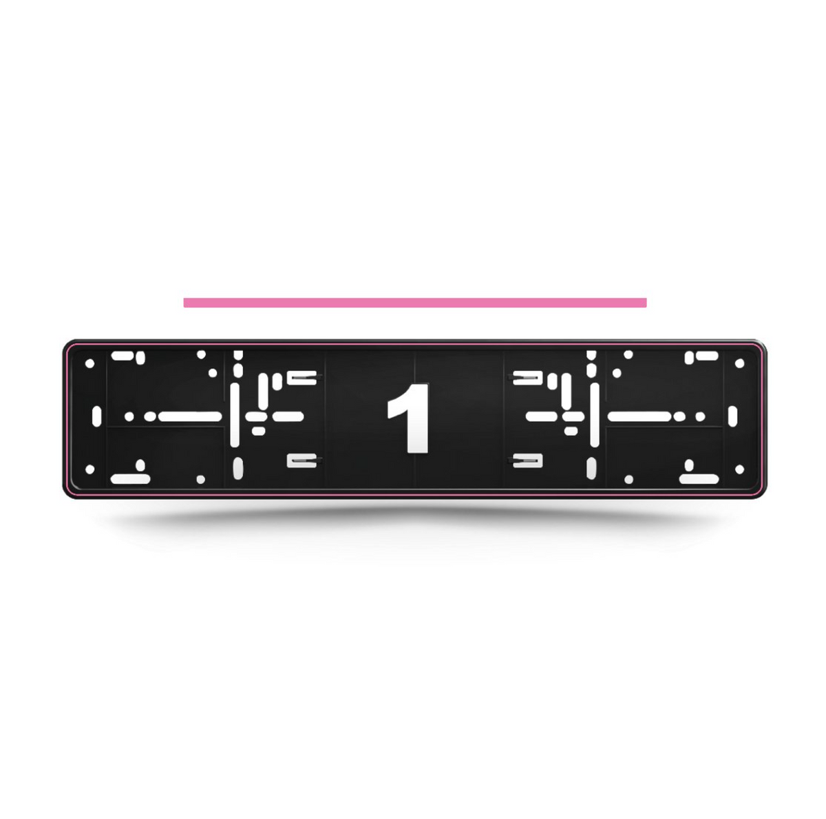 Držák SPZ MONO Pink (růžová)