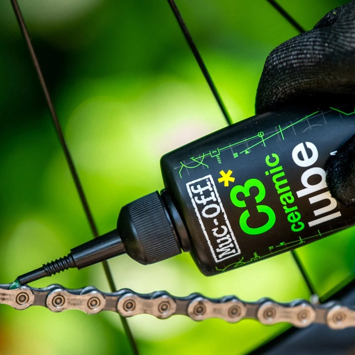 Muc-Off C3 Ceramic Dry Lube 50 ml – keramické mazivo na řetěz