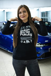 Dělám Pouze Na Pokuty mikina dámská