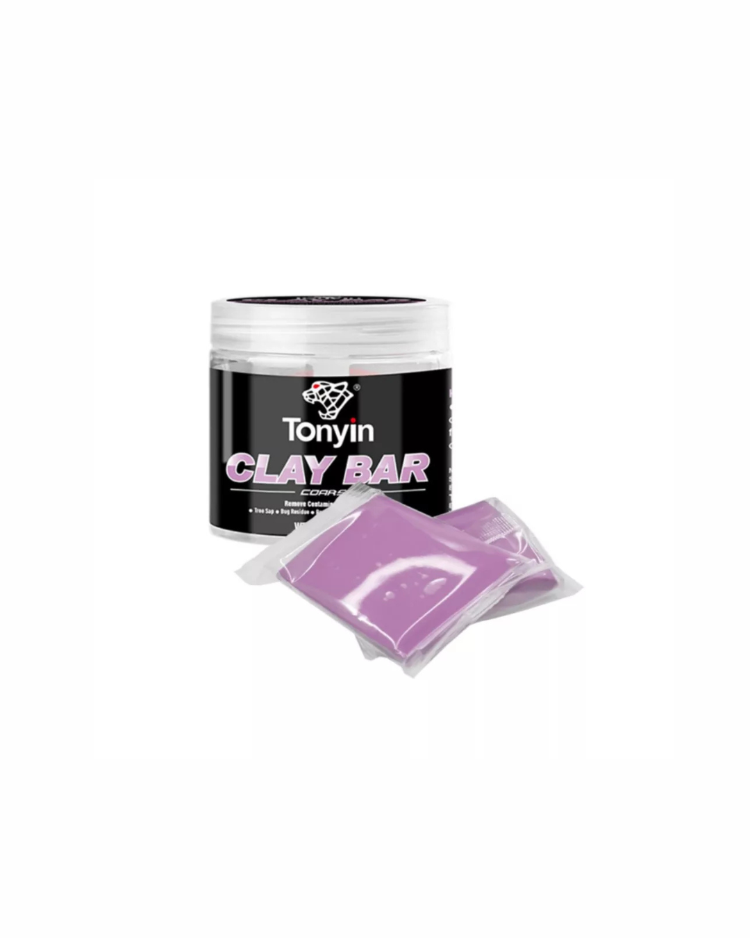 TONYIN – Tvrdý clay bar (2×100 g) | Výhodné dvojbalení
