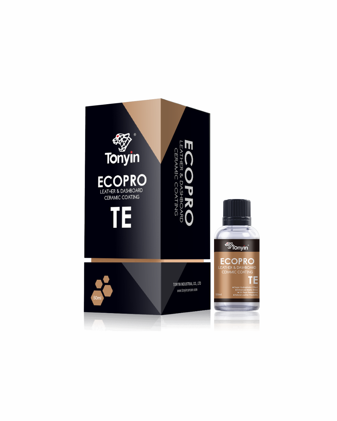 TONYIN ECOPRO LEATHER & DASHBOARD CERAMIC COATING 50ML - keramika na kůži