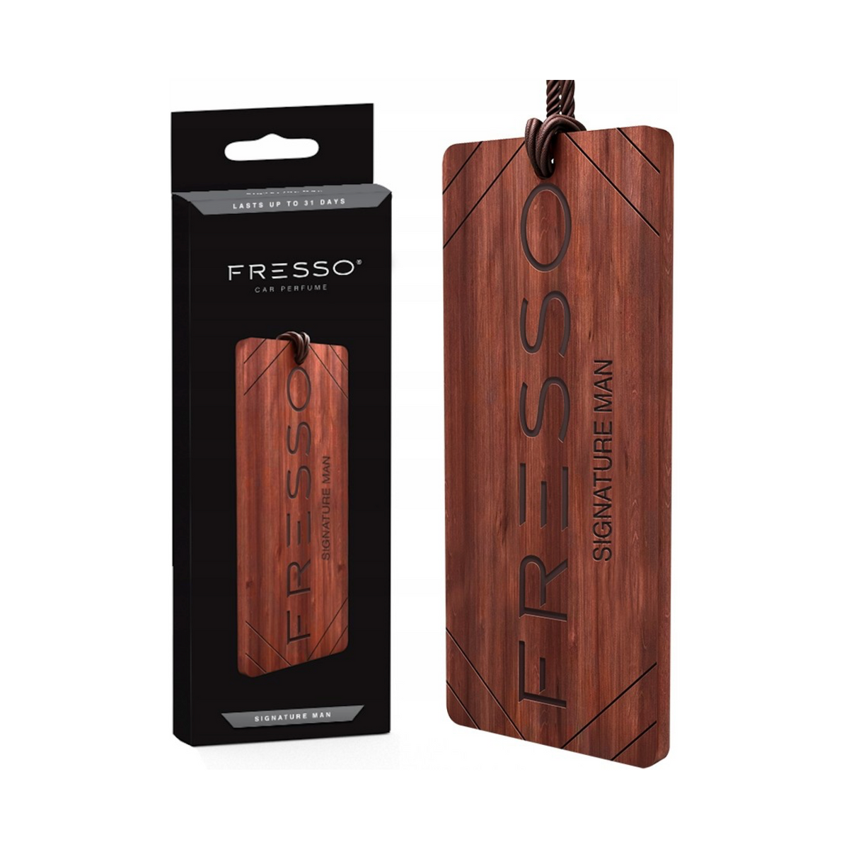 FRESSO Signature Man Gift Box – Dárková sada vůní do auta