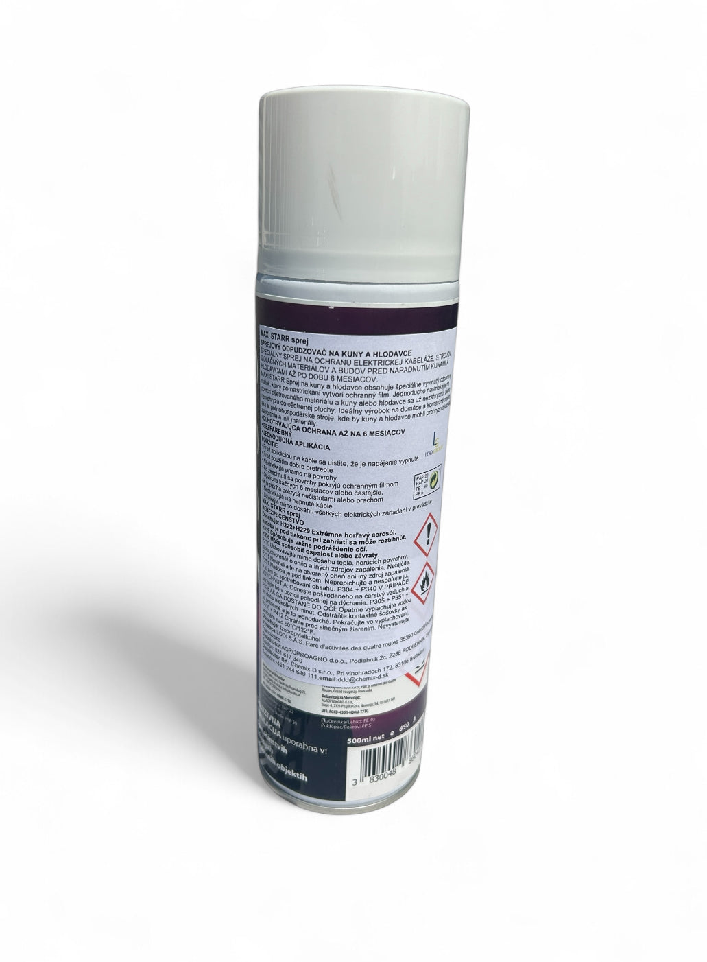 MAXI STARR SPRAY – Ochranný sprej proti kunám a hlodavcům (500 ml)