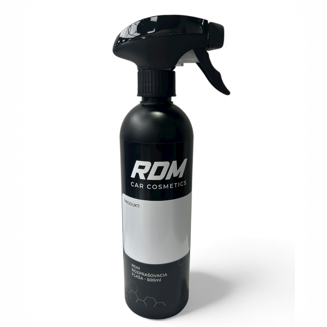 Prázdná láhev s rozprašovačem RDM Car Cosmetics 500 ml