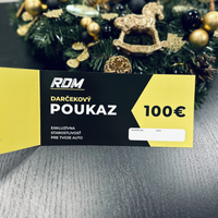 RDM Garáž dárková poukázka