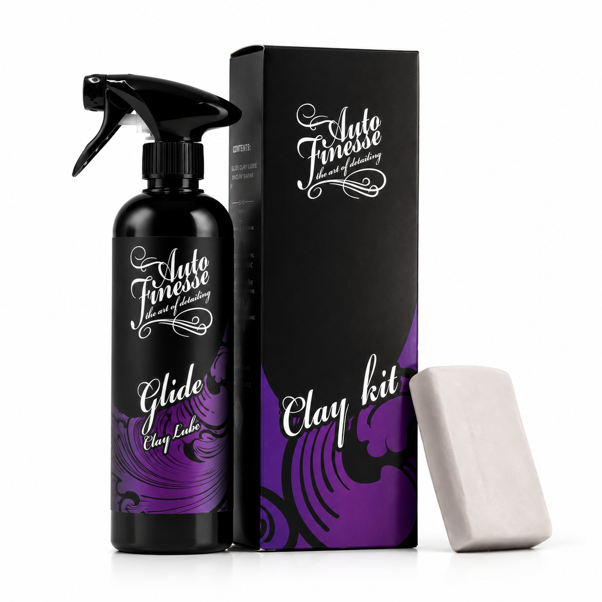 Sada pro dekontaminaci laku CLAY KIT Auto Finesse
