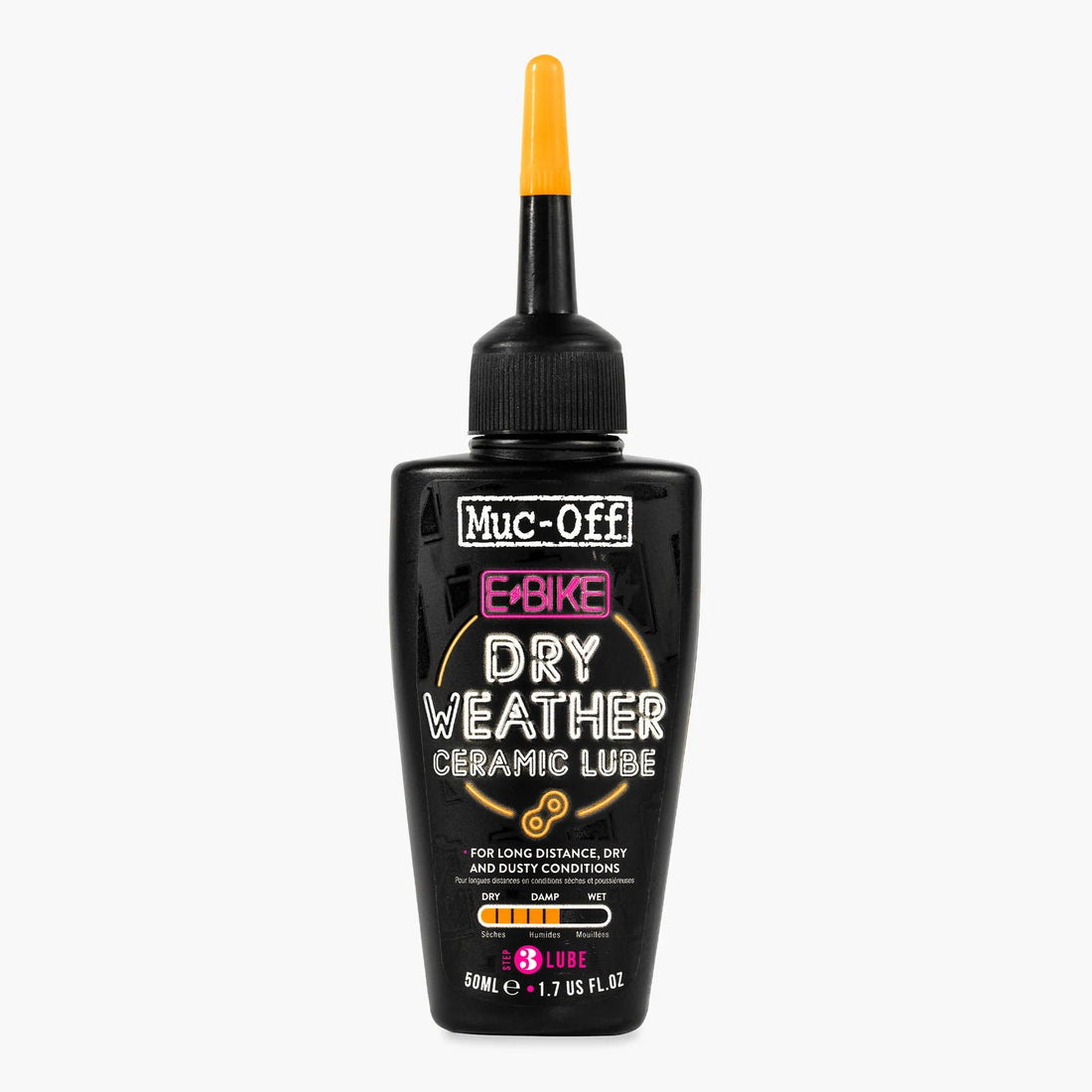 Muc-Off E-Bike Dry 50 ml – mazivo na řetěz pro elektrokola