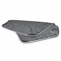 Ručník Luxus microfibre De Witte šedý