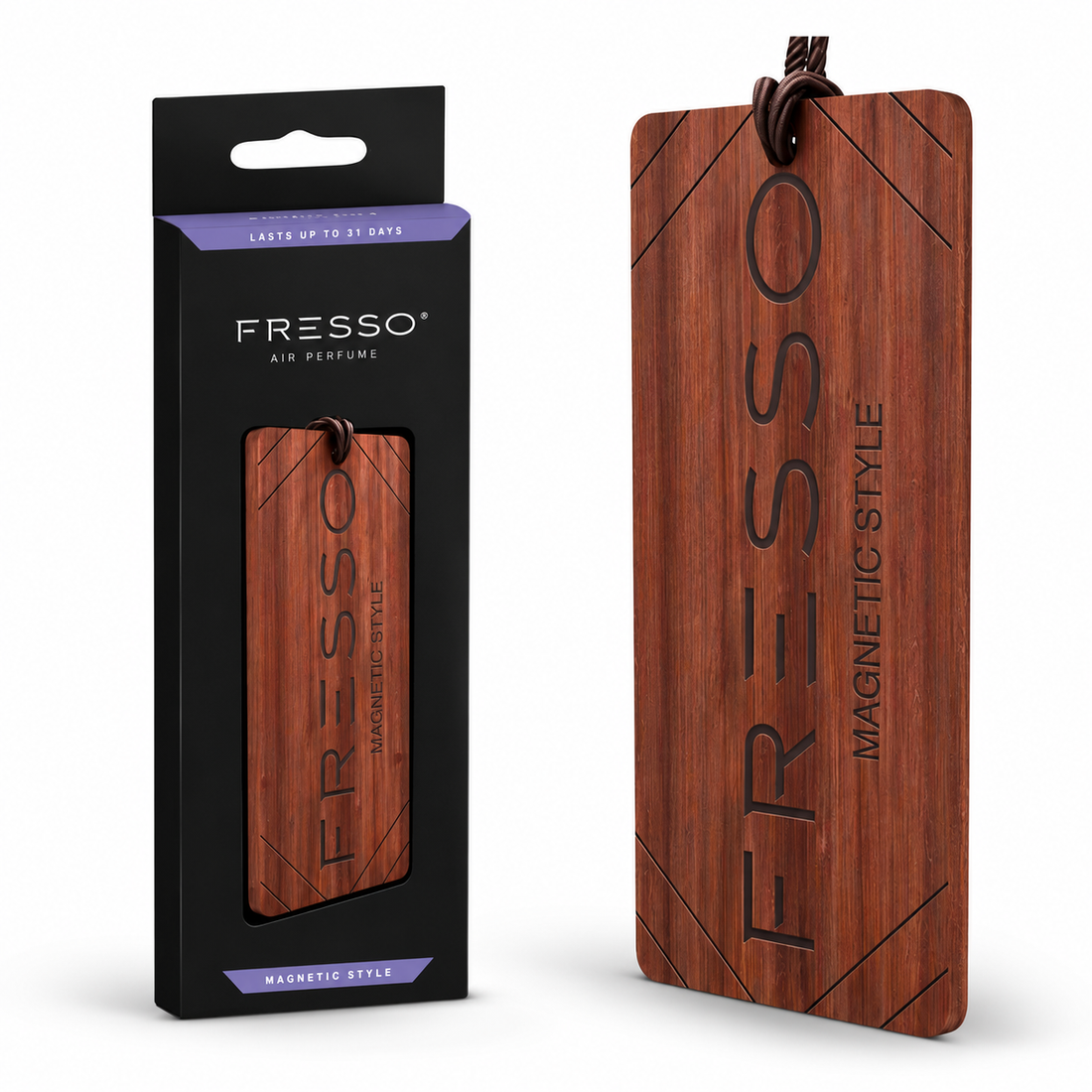 Dřevěný přívěsek Fresso MAGNETIC STYLE