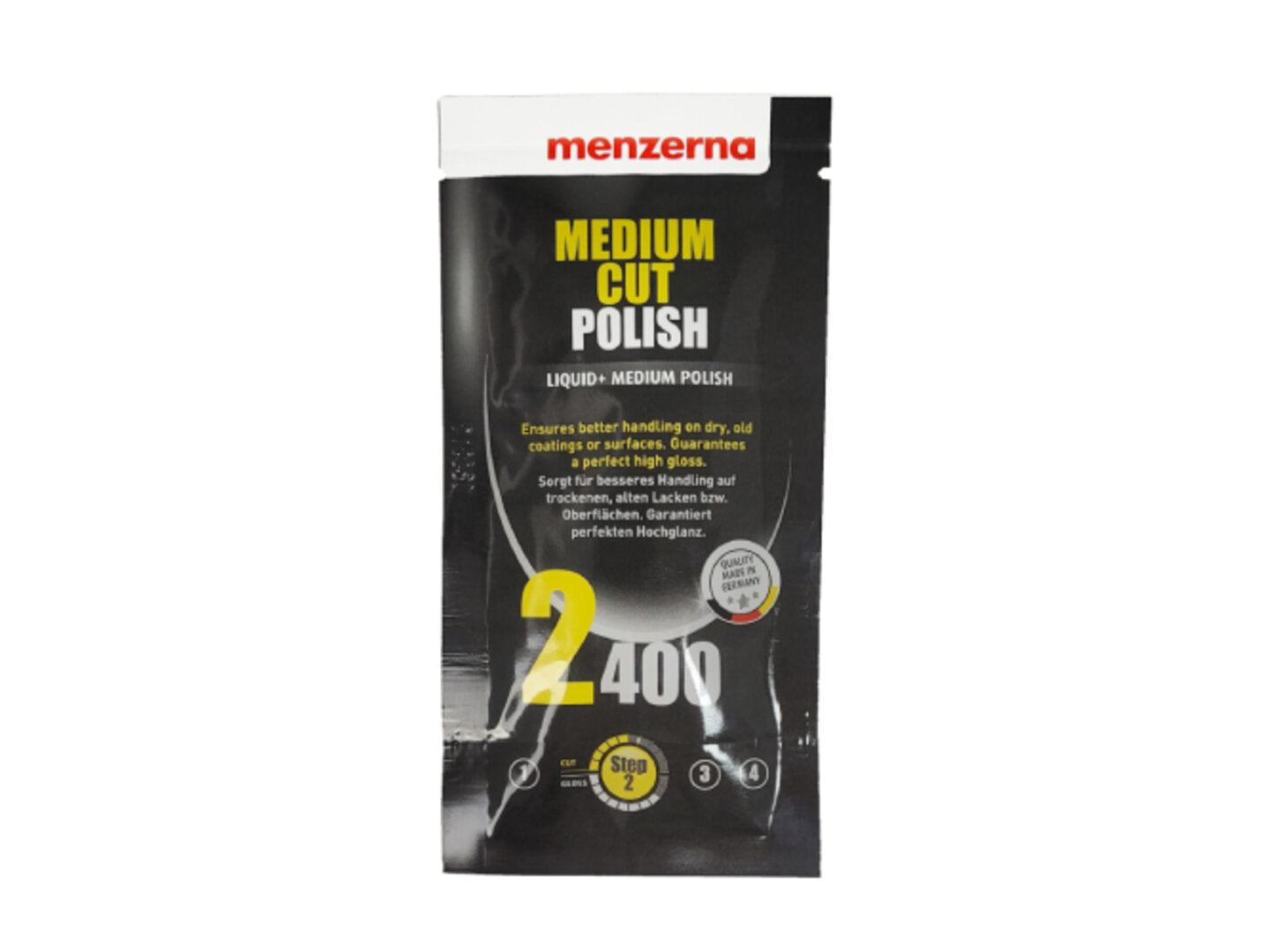 Leštící pasta Medium Cut 2500 MENZERNA - 20ml - VZORKA