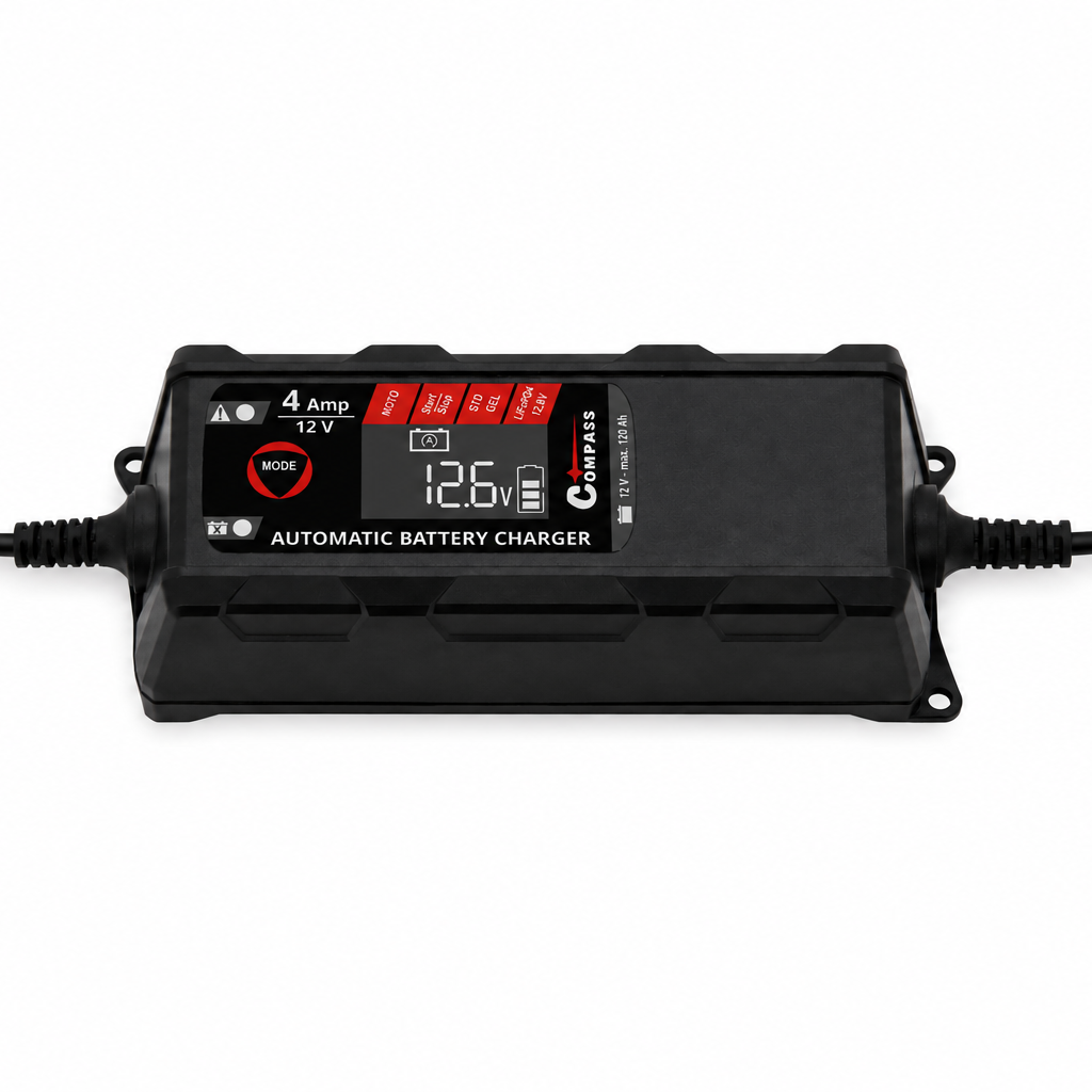 Nabíječka autobaterií 4Amp 12V