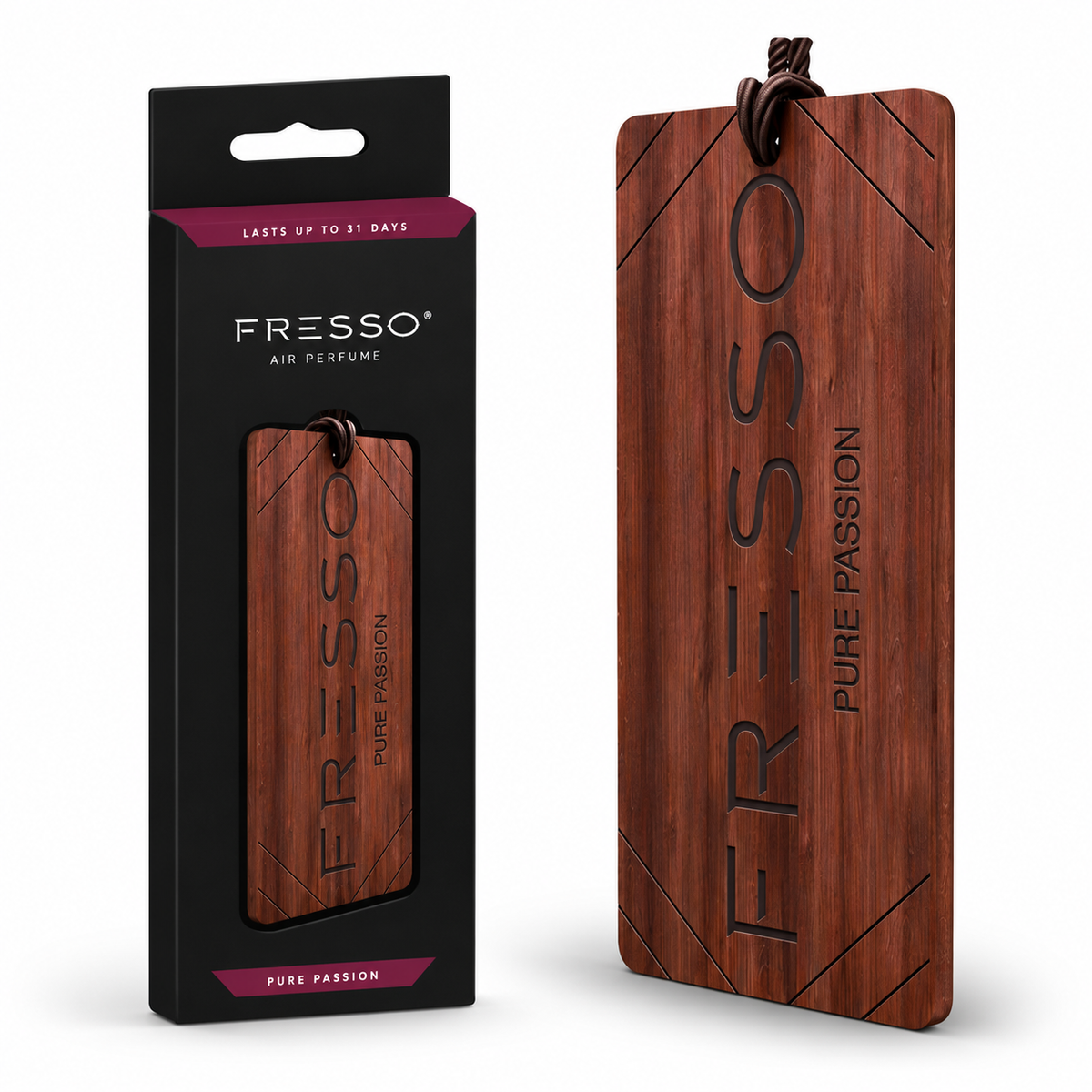Dřevěný přívěsek Fresso PURE PASSION