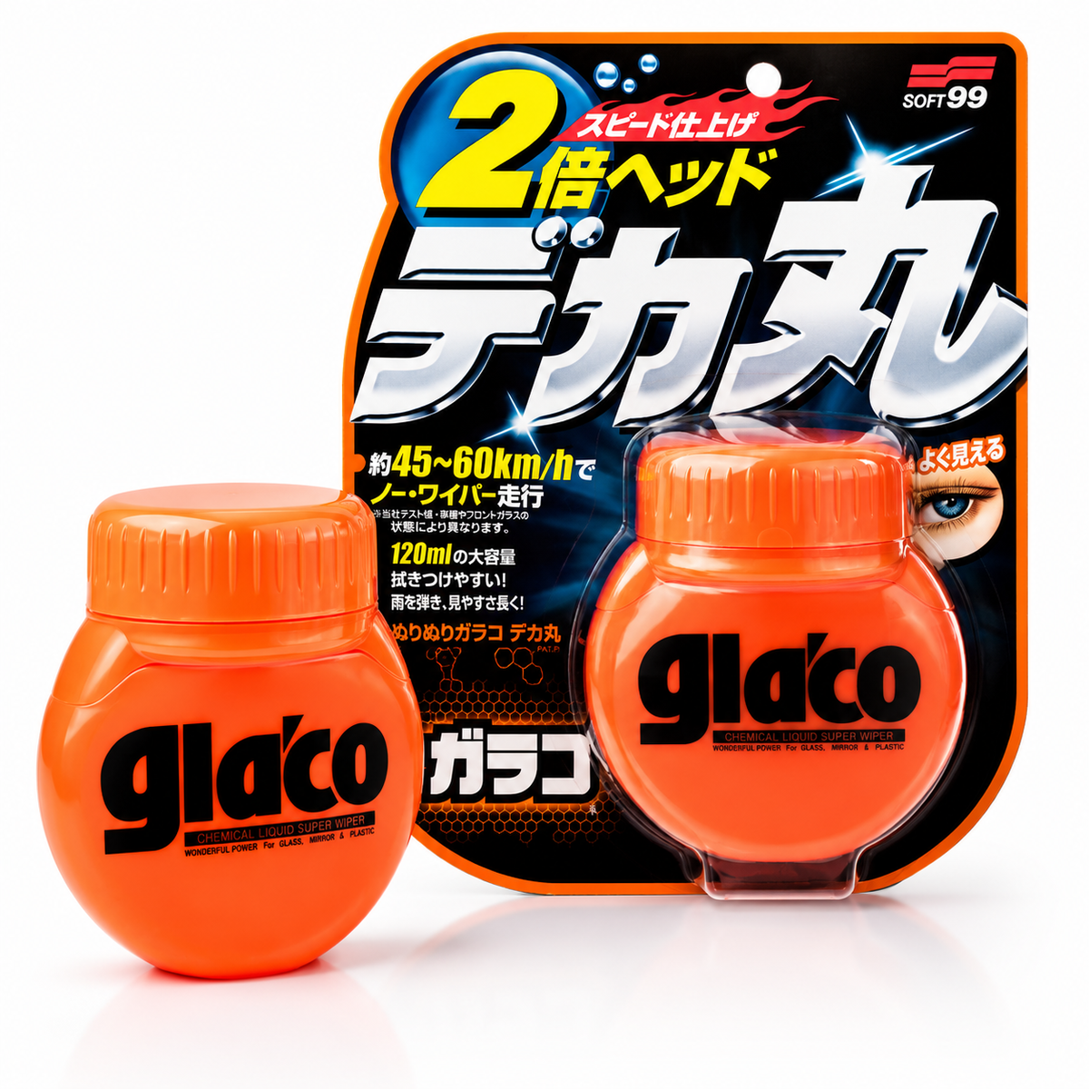 Soft99 Glaco Roll On Large 120 ml – tekuté stěrače