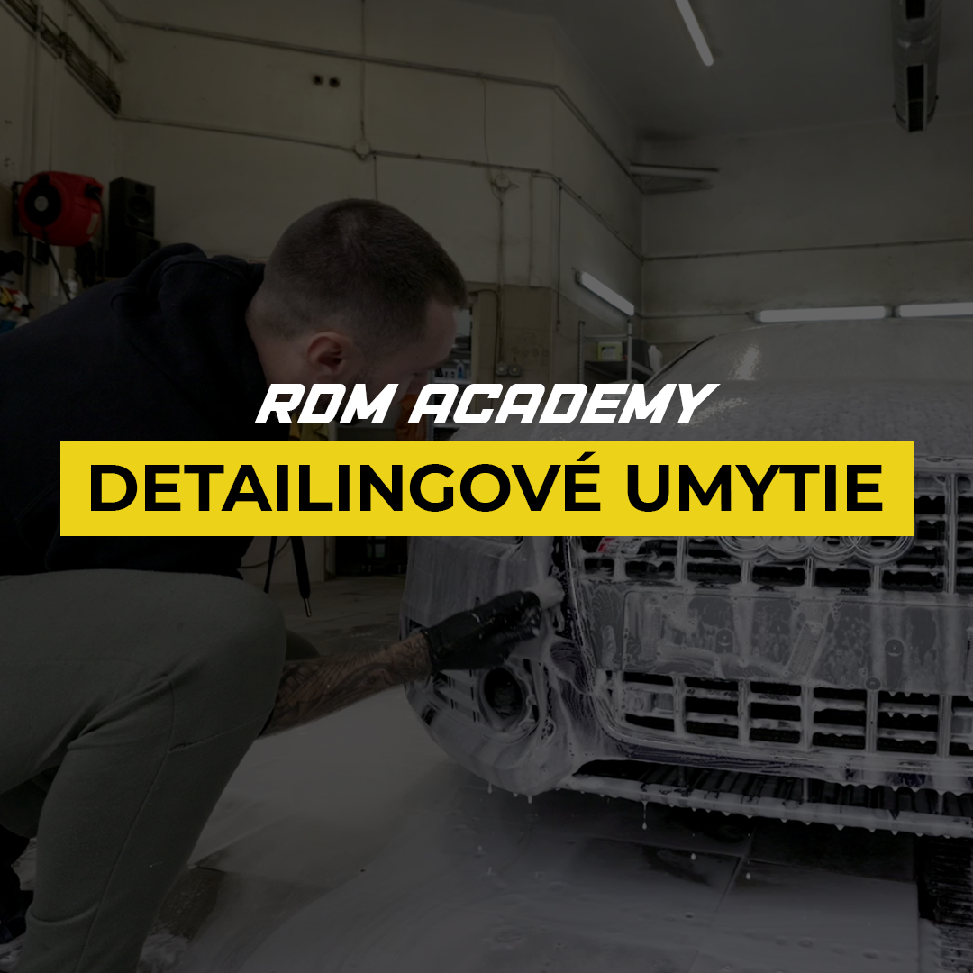 RDM Online školení - Jak správně umýt auto