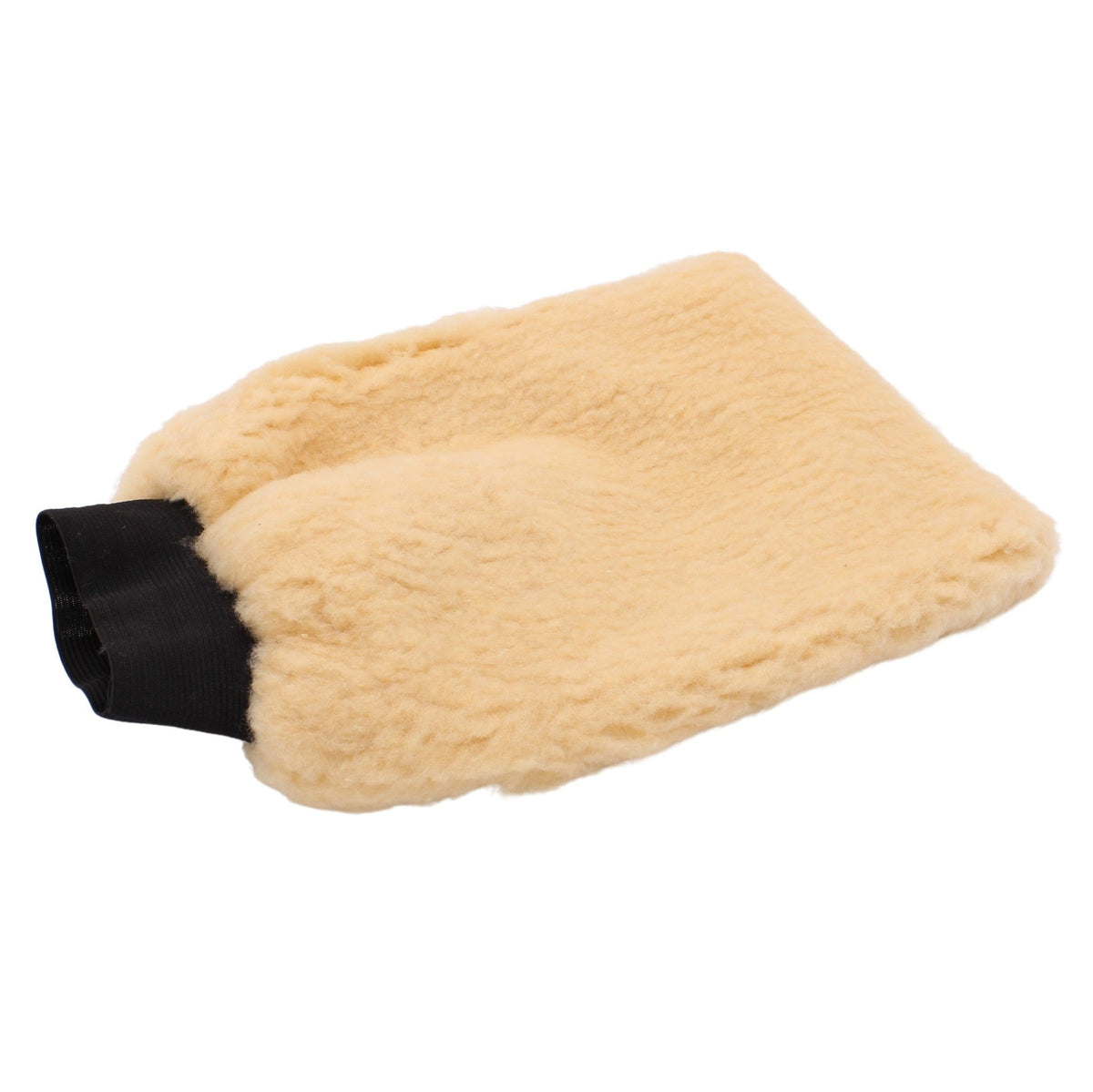 Rukavice na mytí vlněná De Witte Polywool
