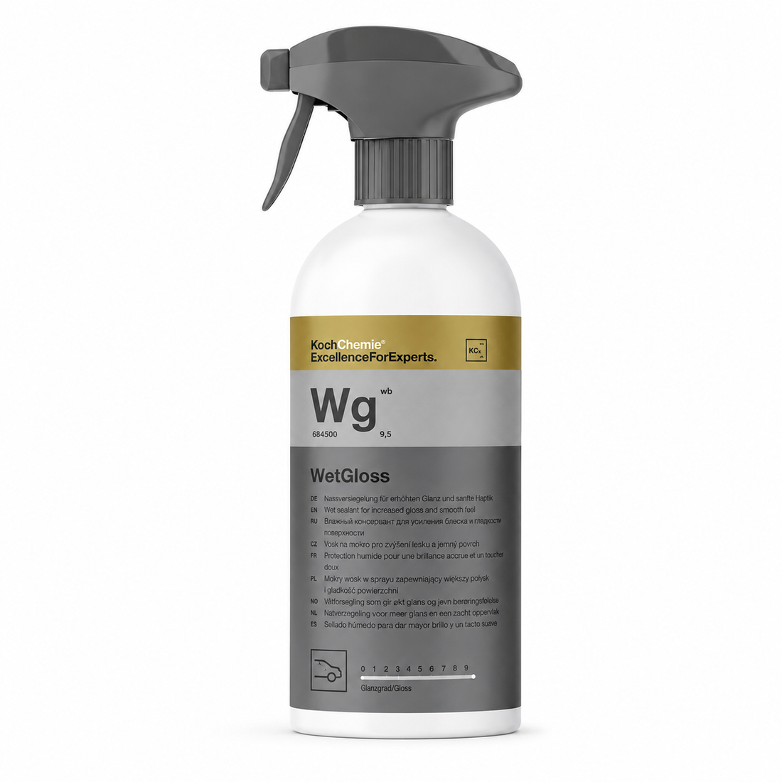 Koch Chemie WetGloss (Wg) – Vosk aplikovatelný na mokro 500 ml
