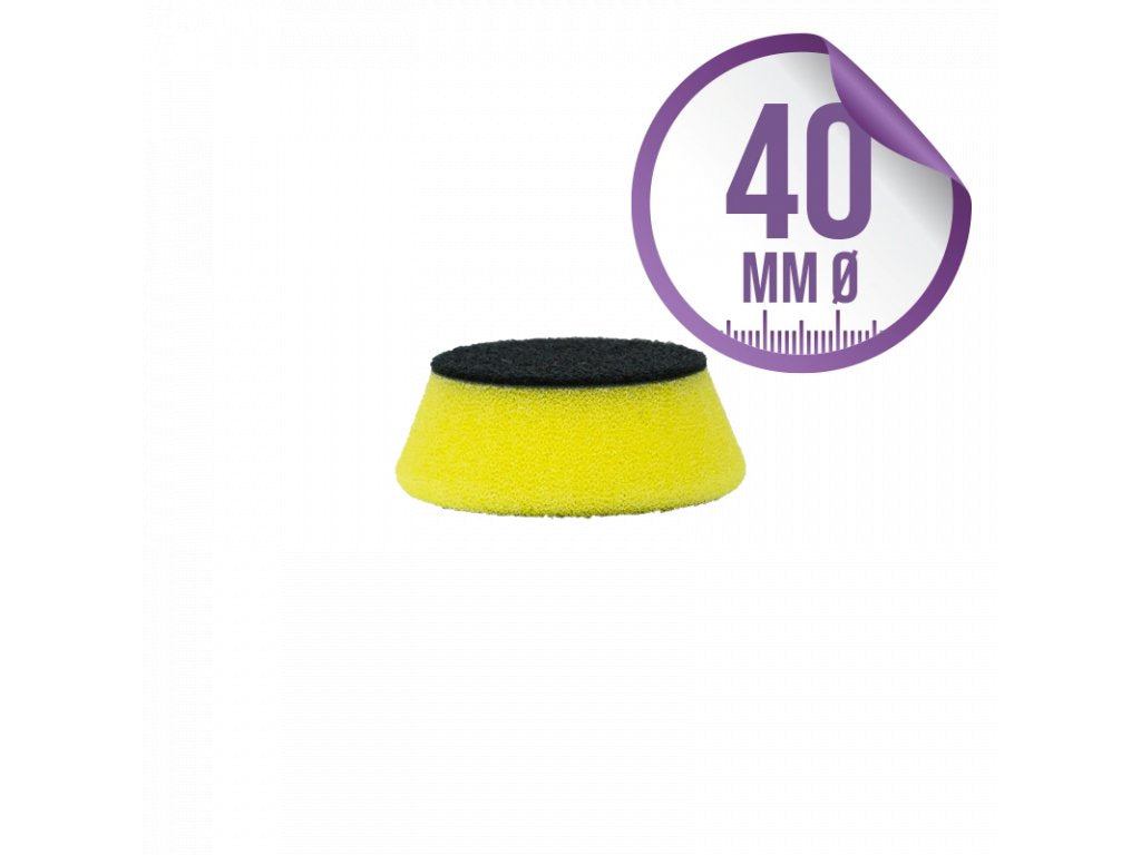 Lešticí pad Medium Cut 40mm Liquid Elements PAD BOY V2 žlutý